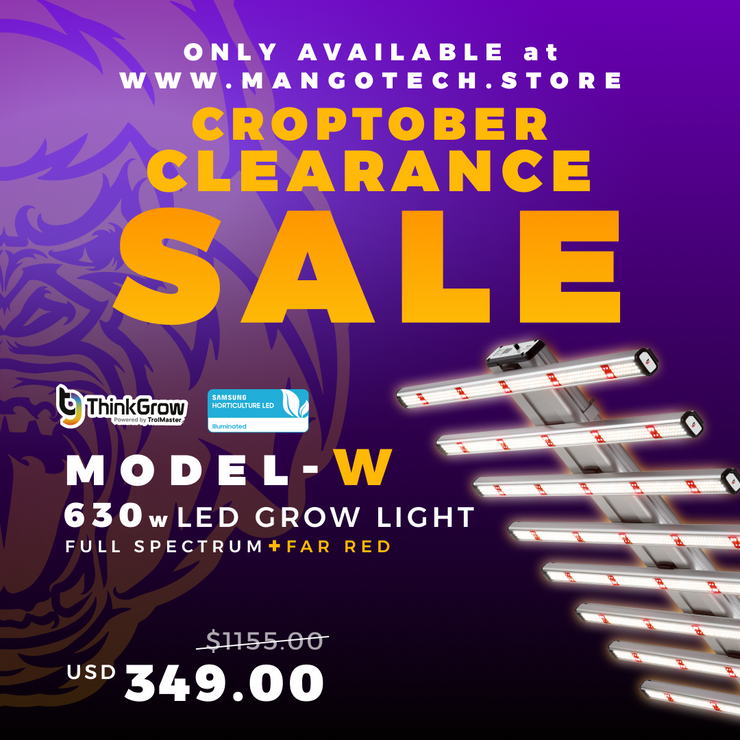 (Model-W) ThinkGrow Horticulture LED Grow Light - Not Eligible for Free Shipping