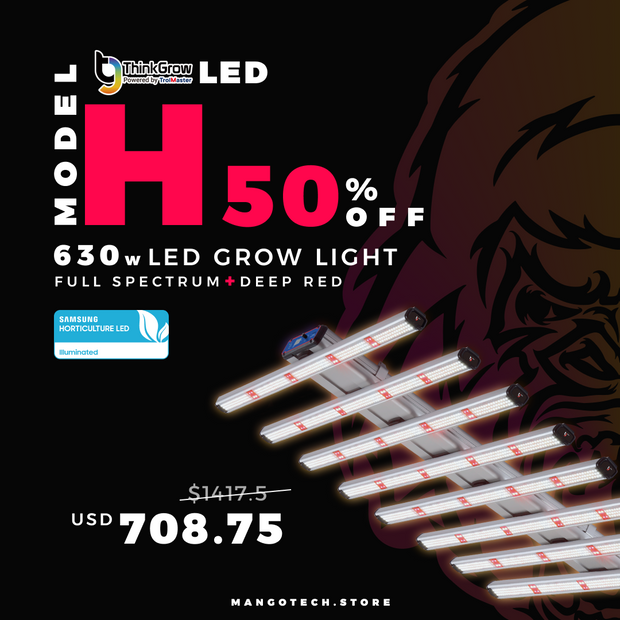 (Model-H) ThinkGrow Horticulture LED Grow Light | Limited 50% off SALE | Not Eligible for Free Delivery