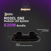 630-Watt Model One Modular Grow Light Bundle (For Bloom)